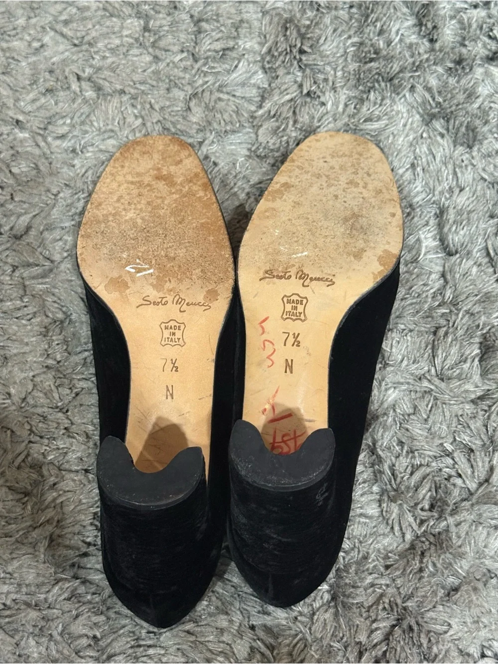 Sesto Meucci Women’s suede heels
